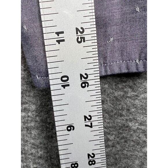 Tommy Hilfiger Men's Shirt S/P Classic Fit Gray Long Sleeve Button Up Collared - Picture 7 of 9